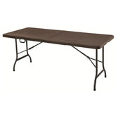 طاولة قابلة للطي- بني